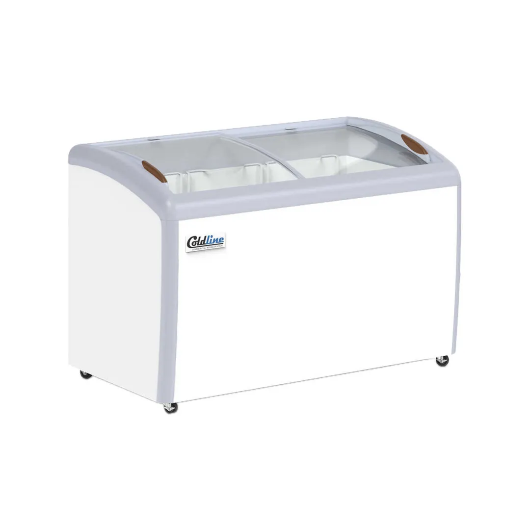 Coldline XS360 50" Glass Chest Freezer, 13 cu. ft.