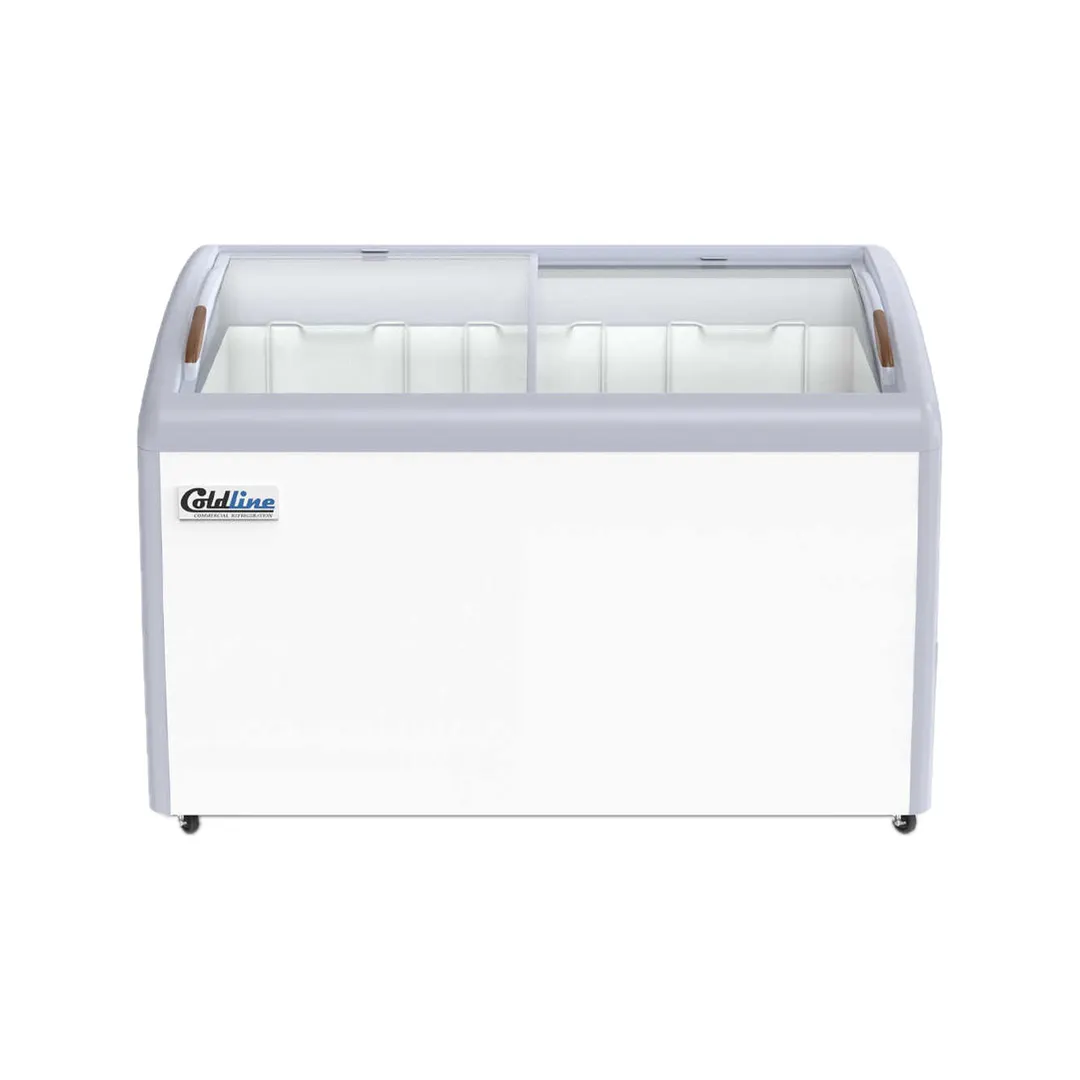 Coldline XS360 50" Glass Chest Freezer, 13 cu. ft.
