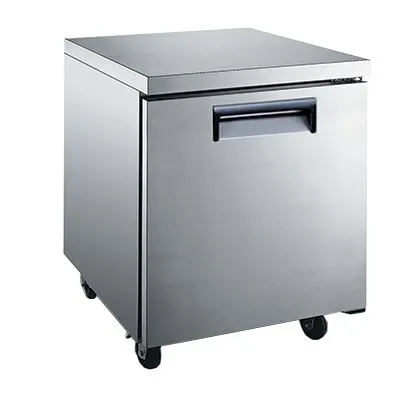 U-STAR USUCFZ-27 27" 1-Door Undercounter Freezer, Stainless Steel, 5.5 cu. ft.