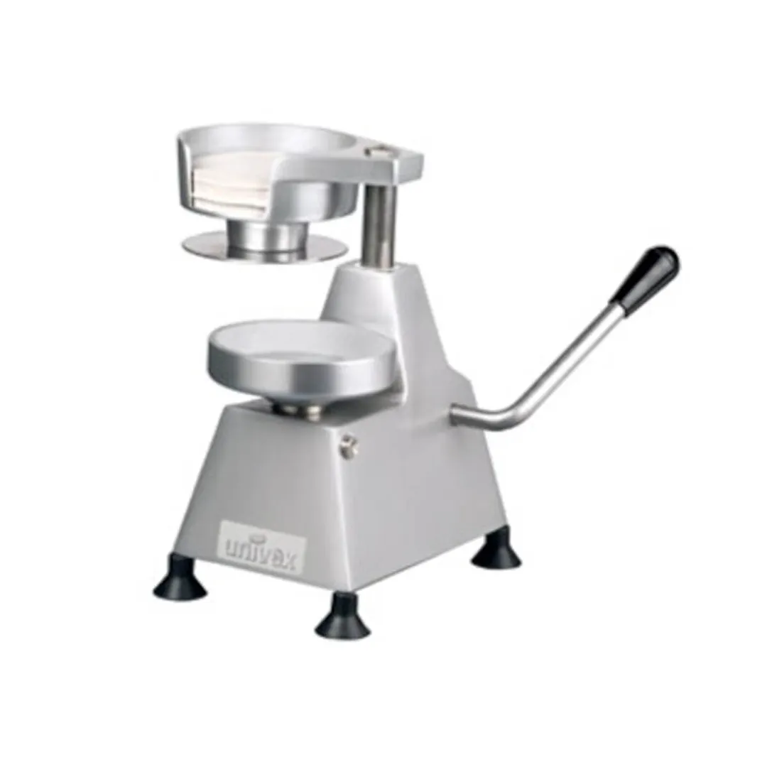 Univex 1405 - Manual 5" PattyPress Burger Mold, Aluminum Body, Stainless Steel Bowl & Ejector, 8oz Capacity