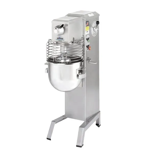 Univex SRMF20 W/O Floor Model 22 qt Planetary Mixer w/ Guard, Variable Speed, 1/2 hp
