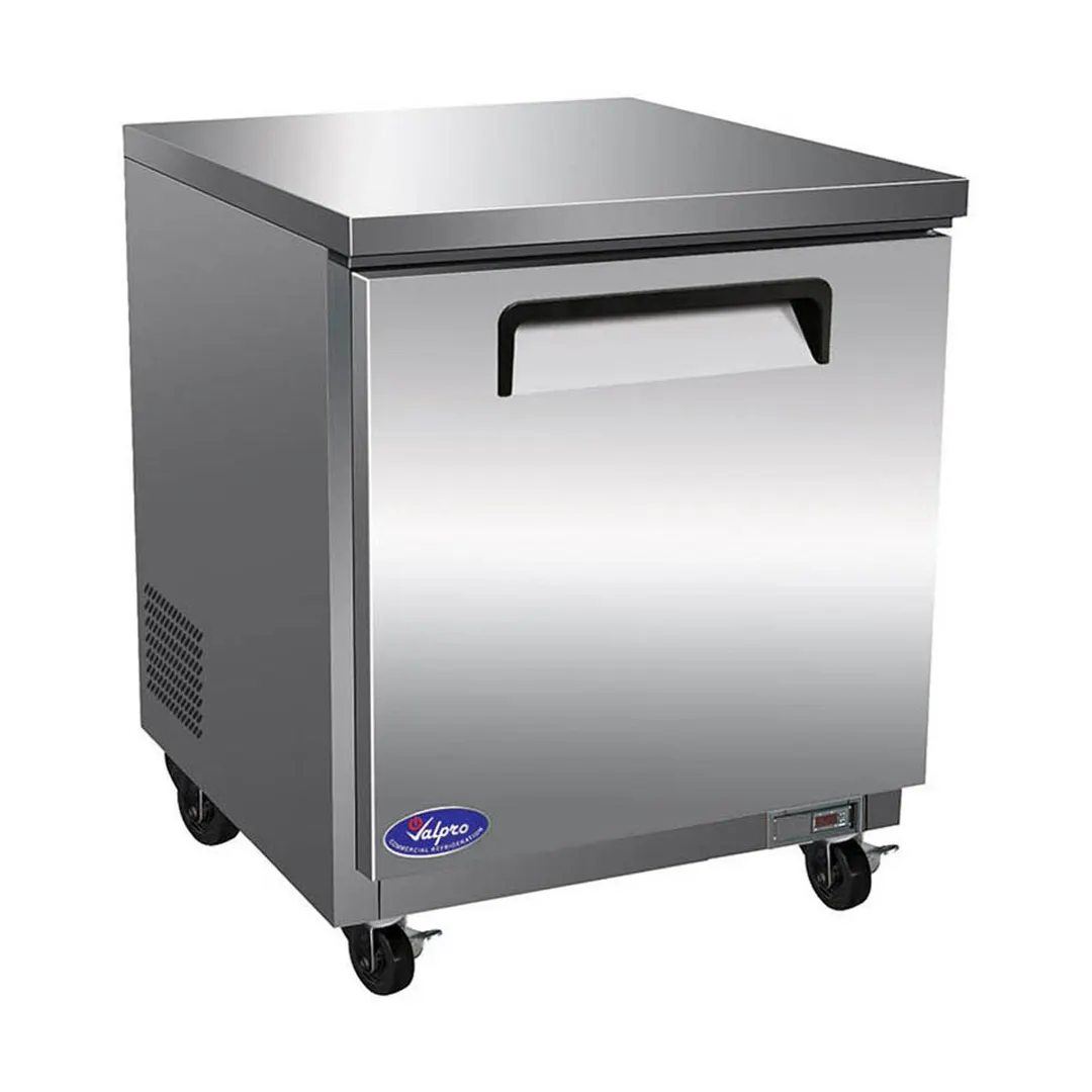 Valpro VPUCR27 27" 1-Section Undercounter Refrigerator w/ 1 Door, 6.5 cu. ft.