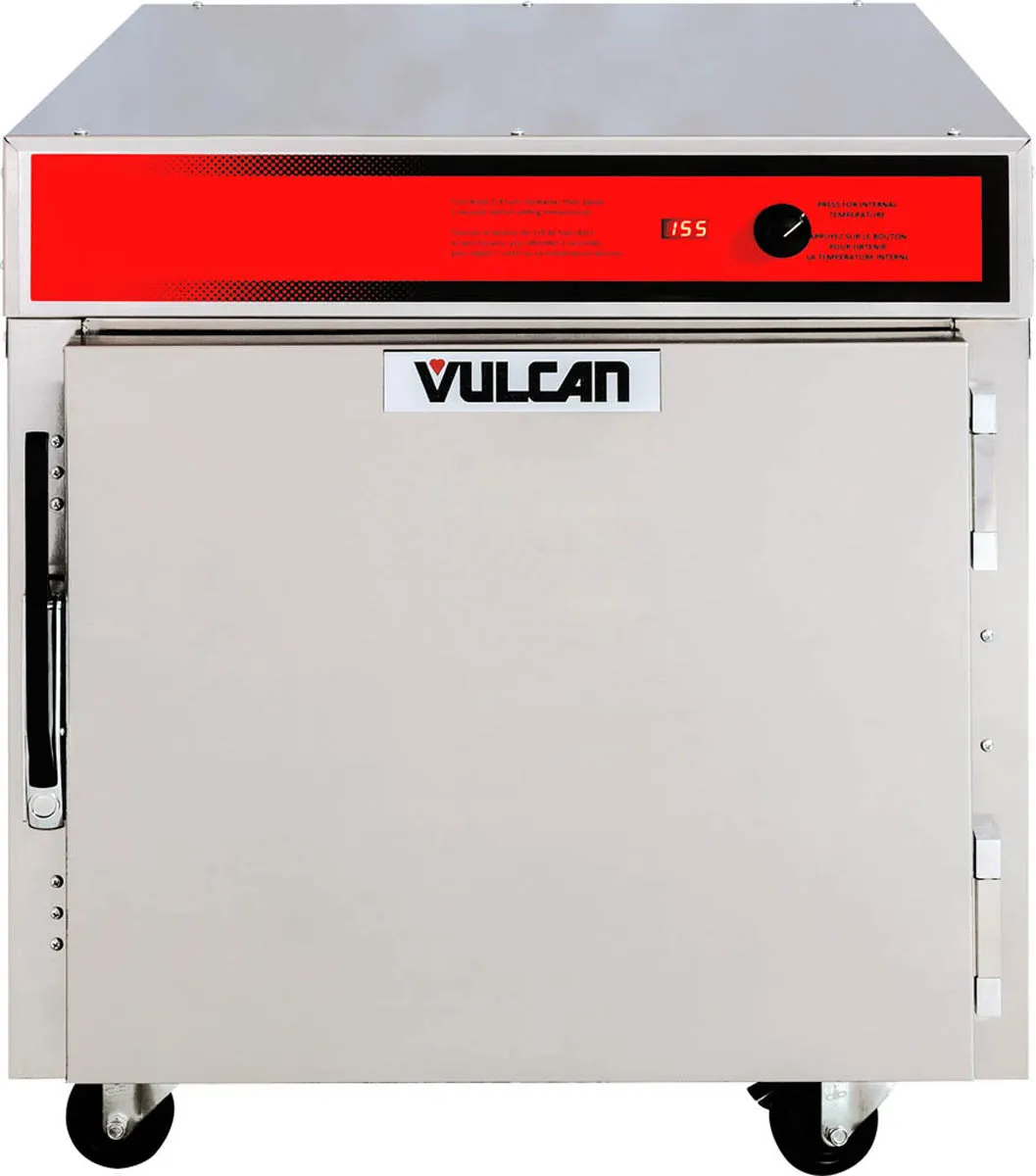 Vulcan VBP5ES 1-Section Solid Door Heated Holding Cabinet, 5-Pan (18"x26") or 10-Pan (12"x20") Capacity, Stainless Steel