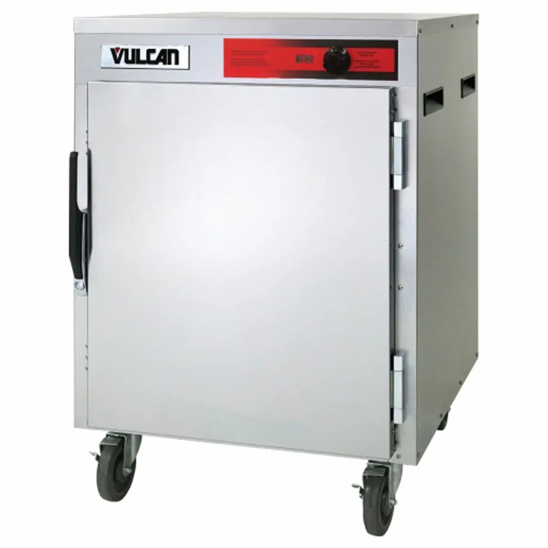 Vulcan VBP7ES 1-Section Heated Holding Cabinet, 7-Pan (18"x26") or 14-Pan (12"x20"), Stainless Steel, Solid Door, 190°F