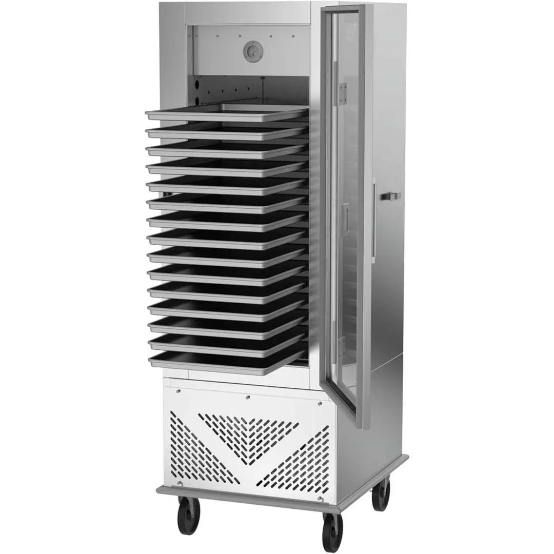 Victory ACRS-1D-S1-G-HC 29" 1-Glass Door Air Curtain Refrigerator, Bottom Mounted, (15) 18" x 26" Tray Capacity
