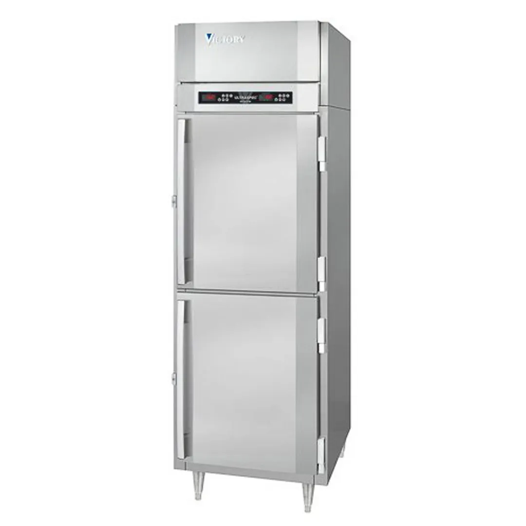 Victory HS-1D-1-EW-PT-HD 1-Section “4” Solid Door Heated Holding Cabinet, 26.2 cu ft, Stainless Steel