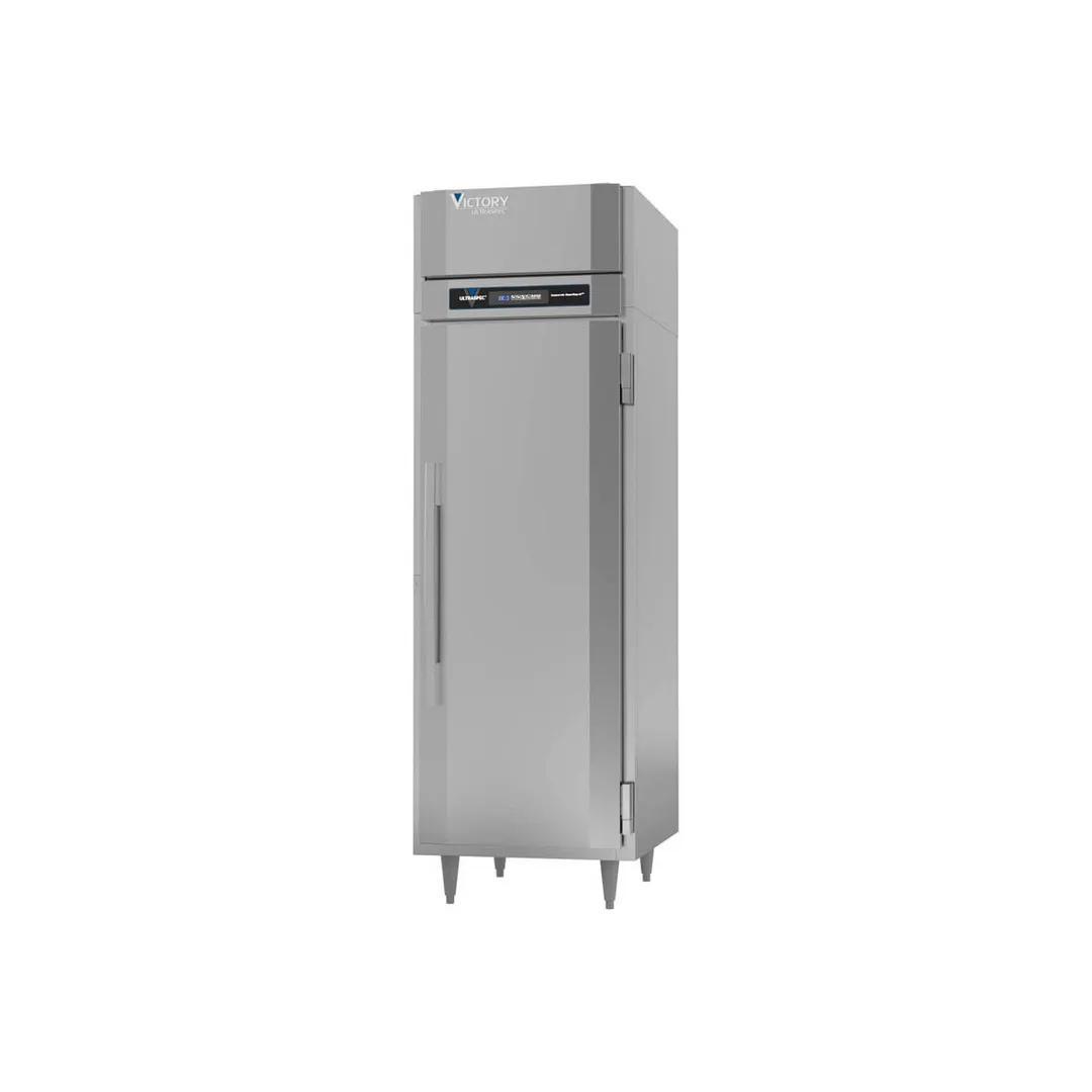 Victory HS-1D-1-PT 1-Section 2-Door Solid Heated Holding Cabinet, 21.5 cu ft, Stainless Steel