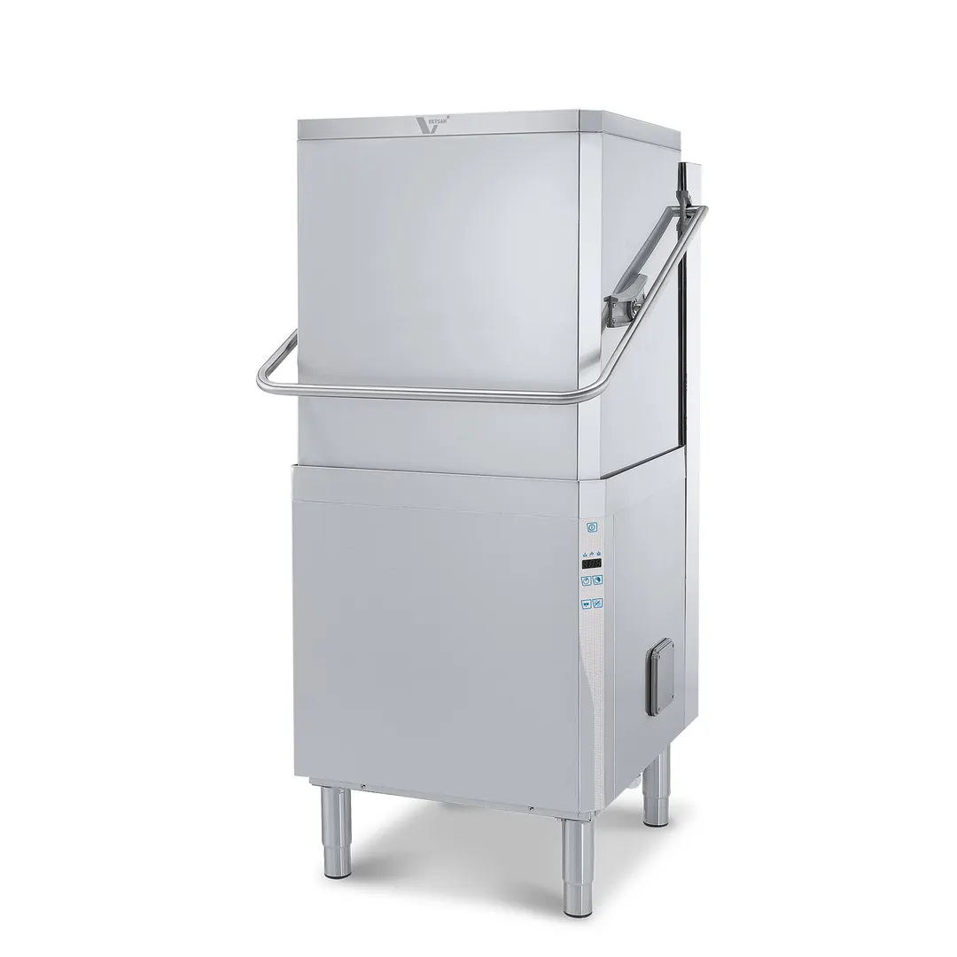 Veetsan Star VDH63 High Temp Hood Type Dishwasher, Built-in Booster, 63 RPH, 208V/60/3-PH, Energy Star