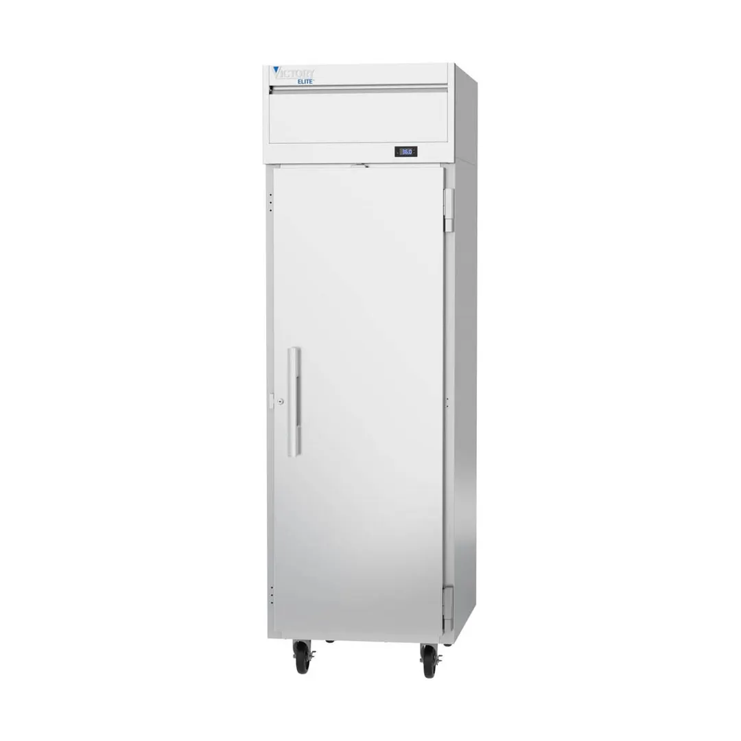 Victory VERSA-1D-SD-HC 26" 1-Section Reach-In Refrigerator w/ Solid Full Door, Electronic Control, 21 cu. ft.