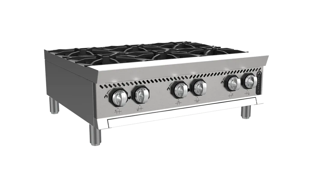 Venancio USA O12CT-2B 12" Countertop Gas Hotplate, (2) Burners