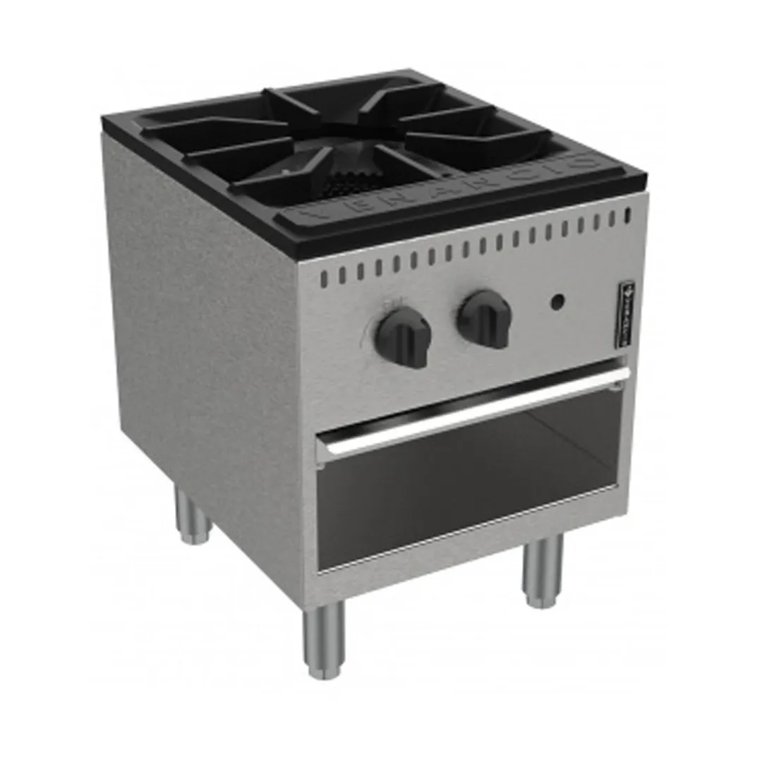 Venancio USA PSP181G-CL 18" Gas Stock Pot Range w/ (1) Three Ring Burner, Low Height, 90.000 BTU 