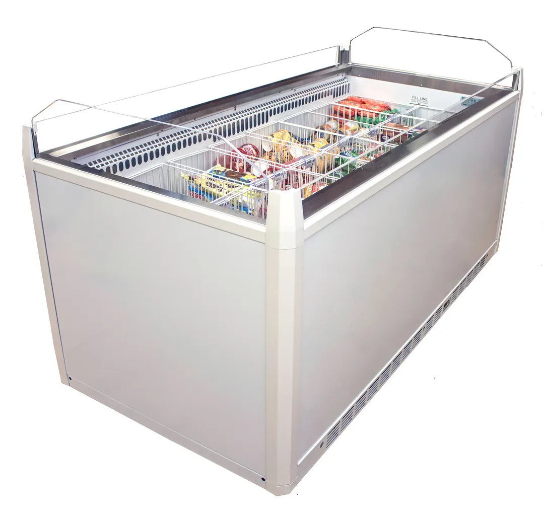 Vendo NIC143S01 56" Flat Lid Ice Cream Display Freezer, 12.7 cu. ft.