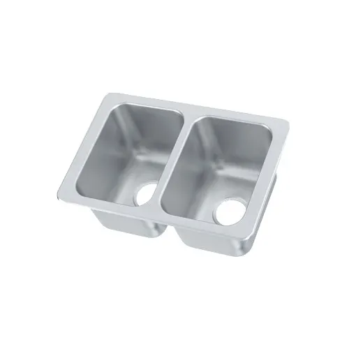 Vollrath 102-1-1 Drop-In Sink, Two Compartment