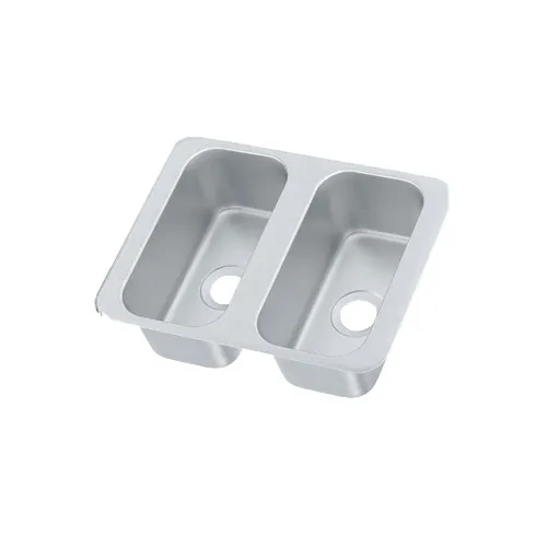 Vollrath 12065-2 Vending Cart Drop-In Sink, Two Compartment