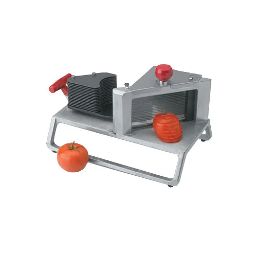 Vollrath 15103 Instaslice™ Slicer – Manual, 10-1/2"W x16"D x10-3/4"H, 1/4" Cut, 12 Scalloped Blades, Carrier