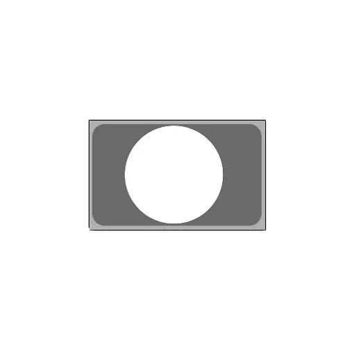 Vollrath 19189 Adapter Plate, 1 - 10-1/2" Hole, 300 Series Stainless Steel, Made in USA