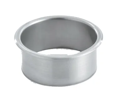 Vollrath 1Y402 Garbage Waste Chute, 4-9/16" x 2" Deep, Round, 22 Gauge Stainless Steel, Made in USA