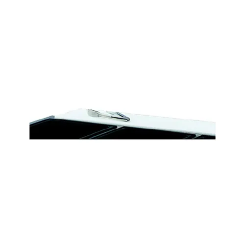Vollrath 2343101 ServeWell Poly Cutting Board, 61-1/4"W x 6-1/4"D x 3/8" Thick, White, For 4 Wells