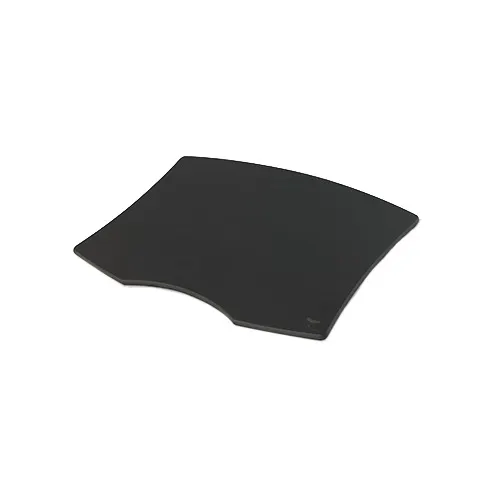 Vollrath 25154 Cutting Board, 21-1/3"W x 16-3/4"D x 1/2"H, Contoured, Black, Dishwasher Safe