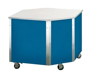 Vollrath 36185 4-Series Signature Server® Stainless Steel Countertop Corner Station