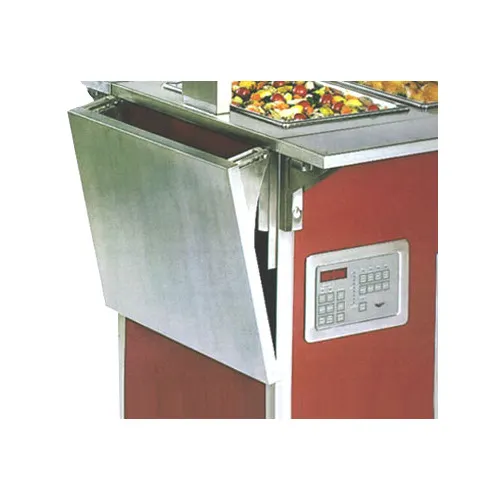 Vollrath 37570-2-L Left Side End Shelf - ADA 4-Series Signature Server® with Stainless Steel Countertops