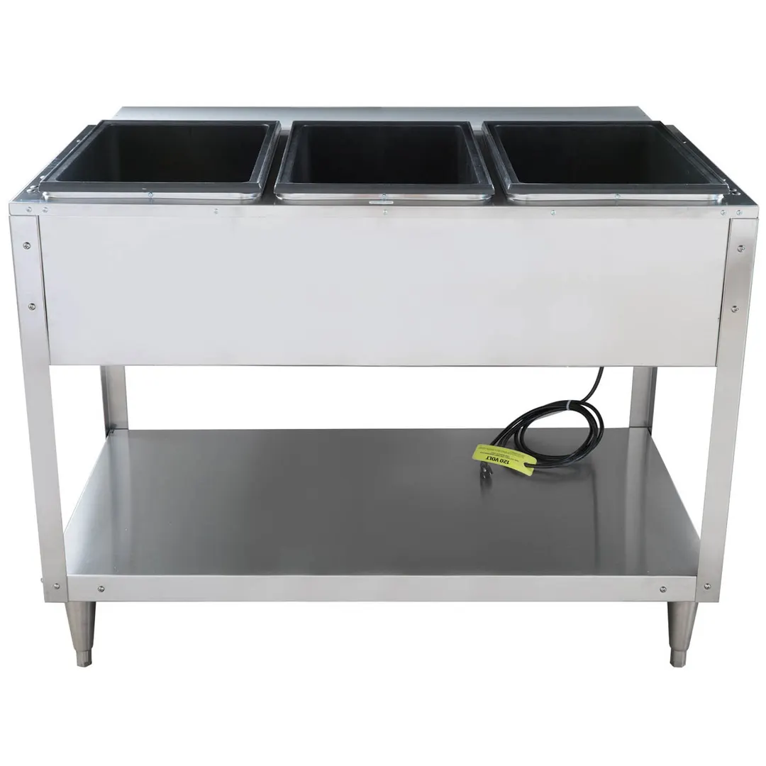 Vollrath 38003 46" Servewell® Electric (3) Sealed Well Hot Food Table