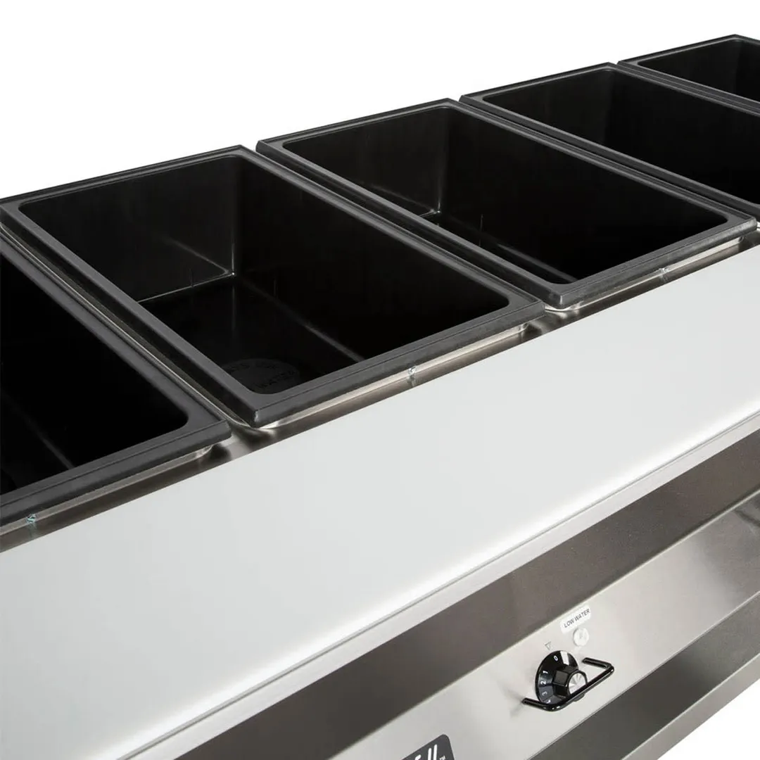 Vollrath 38005 76" Servewell® Electric (5) Sealed Well Hot Food Table