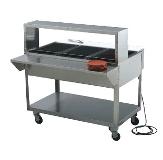 Vollrath 38044 Servewell® Work/Overshelf, 61-1/4"W X 10"D X 13"H