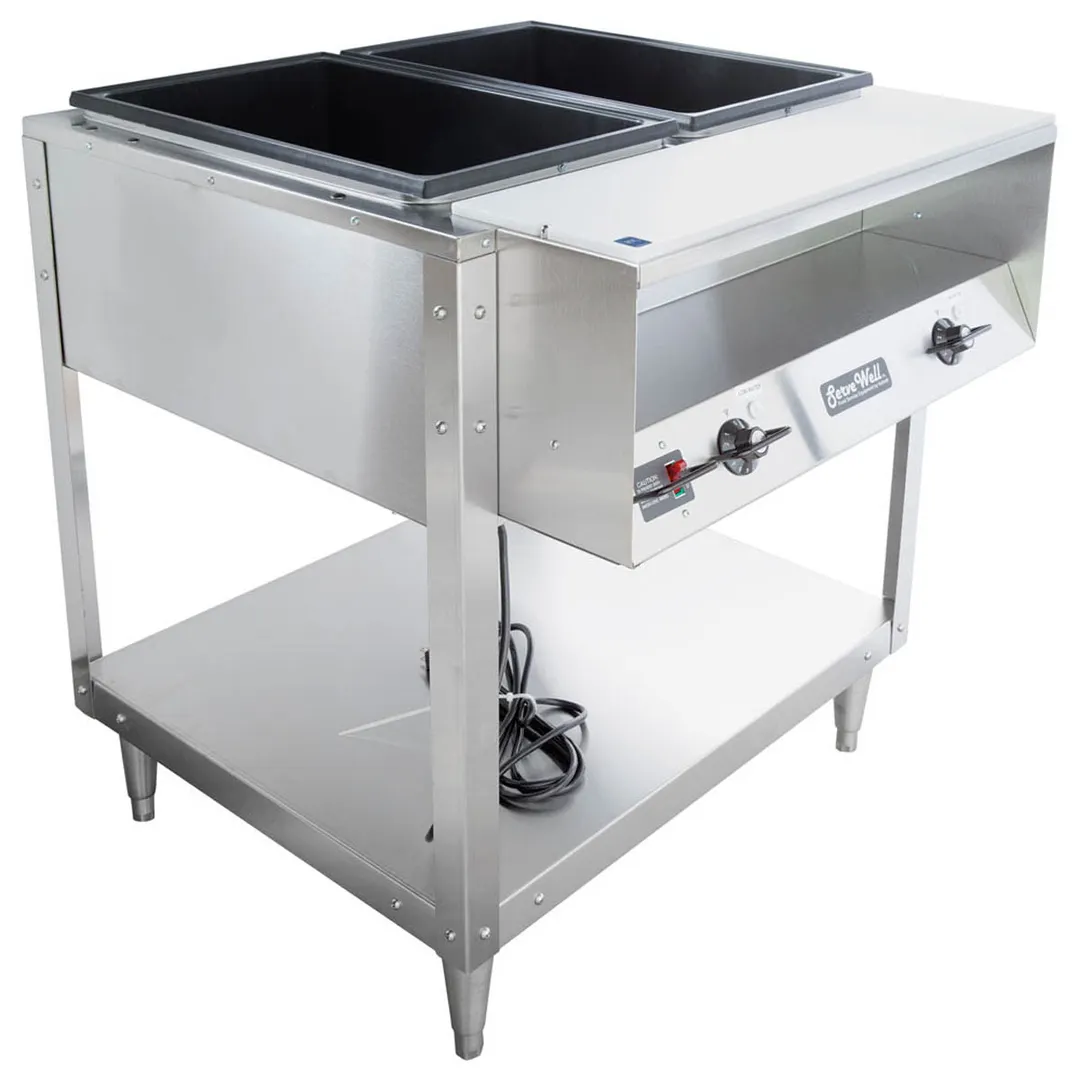 Vollrath 38102 32" Servewell® Electric (2) Sealed Well Hot Food Table