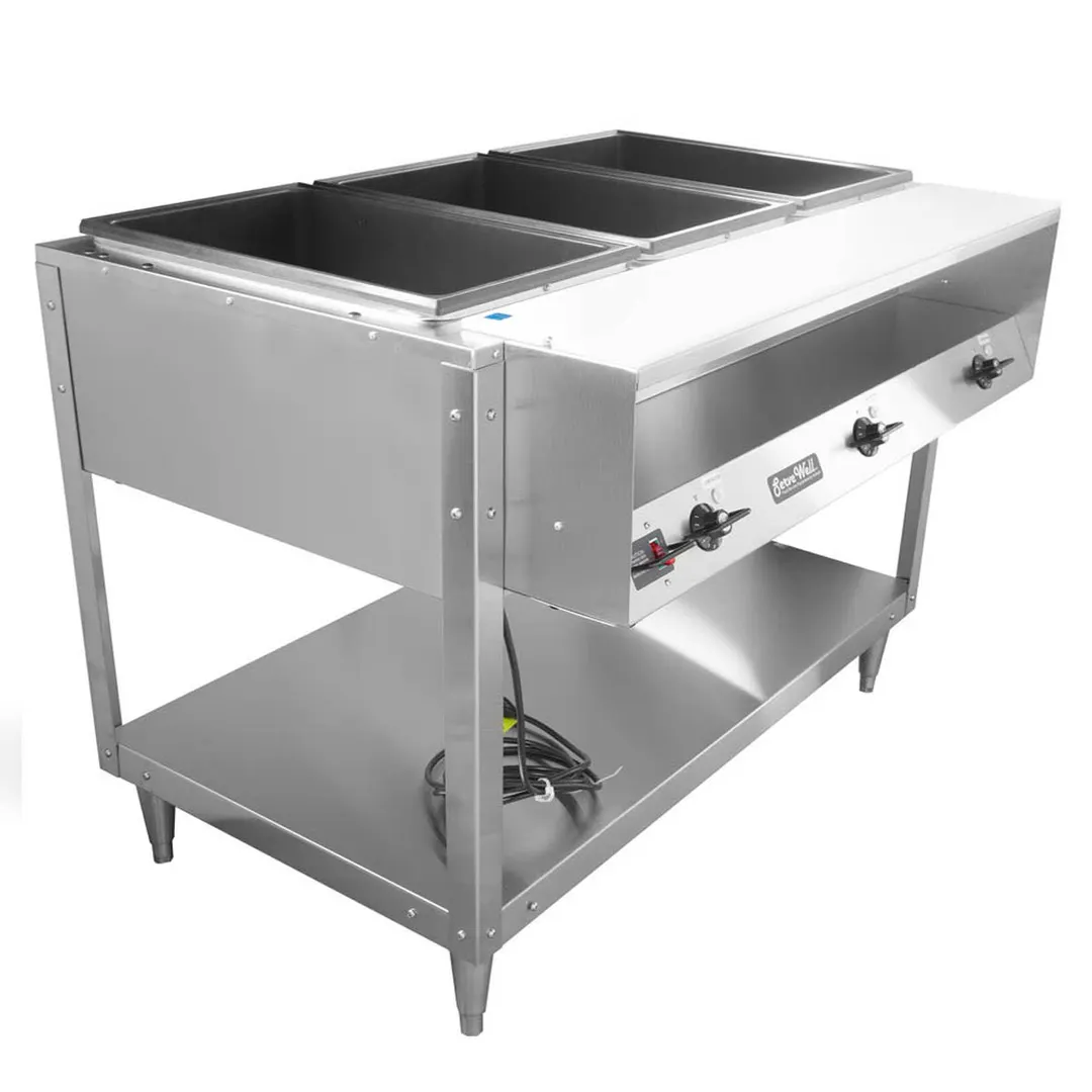 Vollrath 38103 46" Servewell® Electric (3) Sealed Well Hot Food Table
