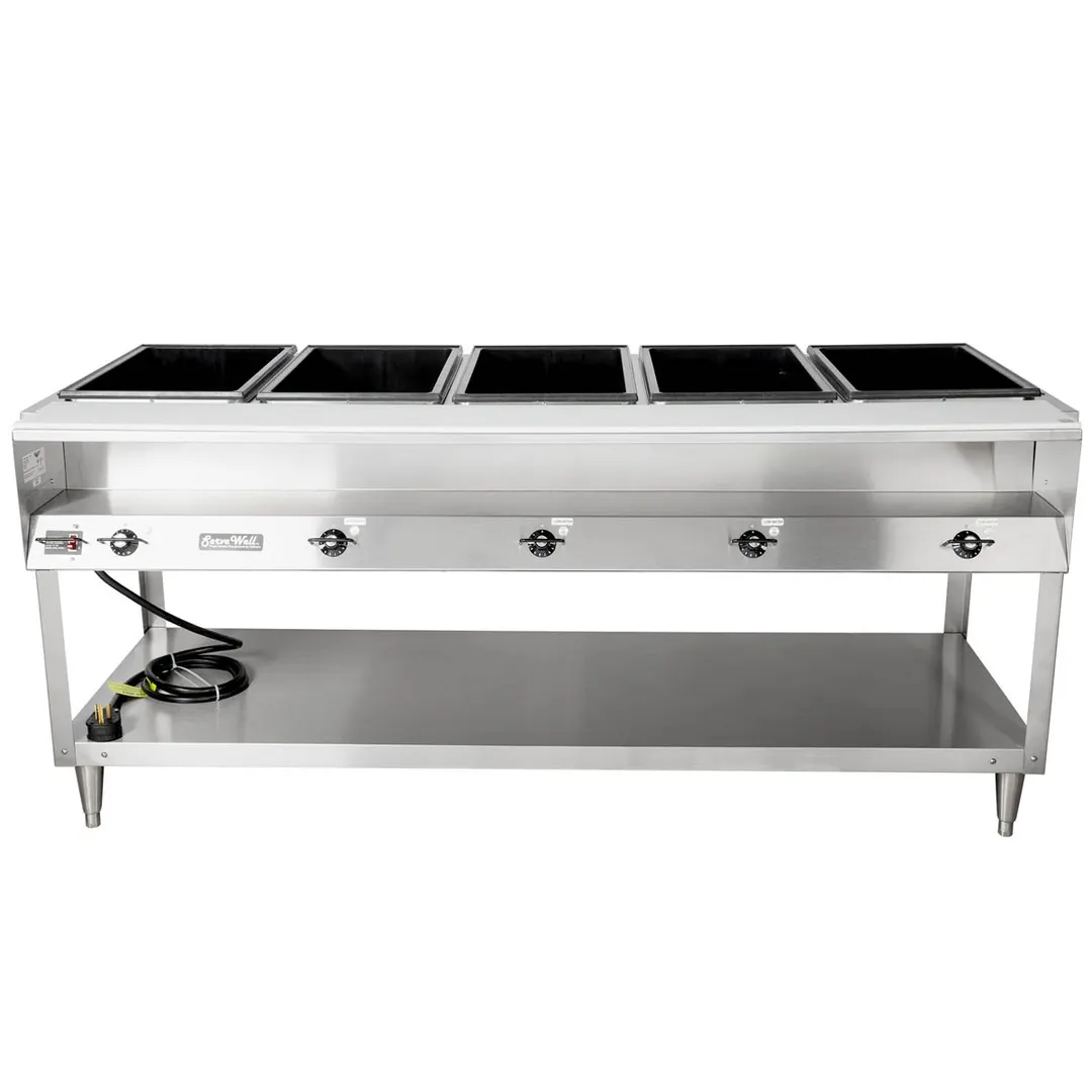 Vollrath 38105 76" Servewell® Electric (5) Sealed Well Hot Food Table