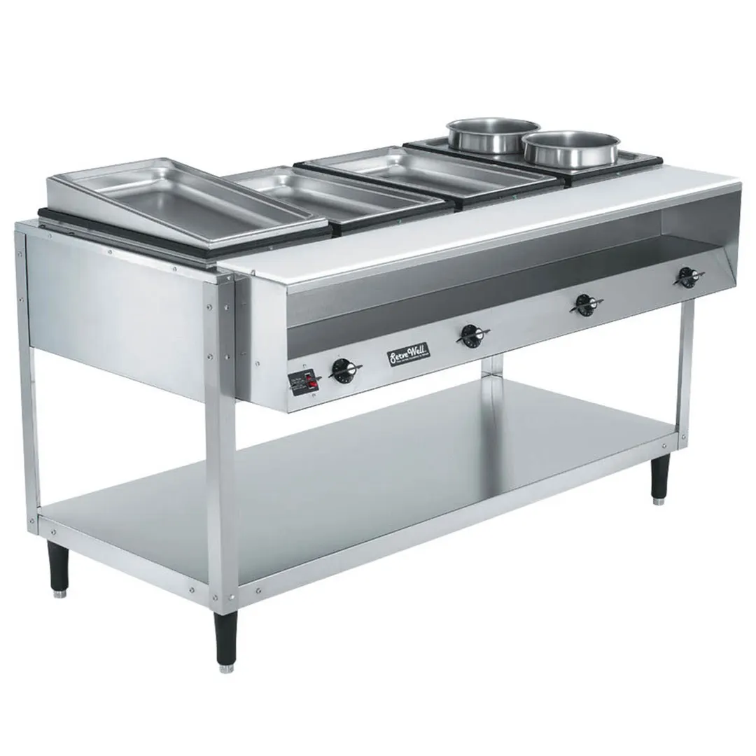 Vollrath 38118 61" Servewell® Electric (4) Sealed Well Hot Food Table