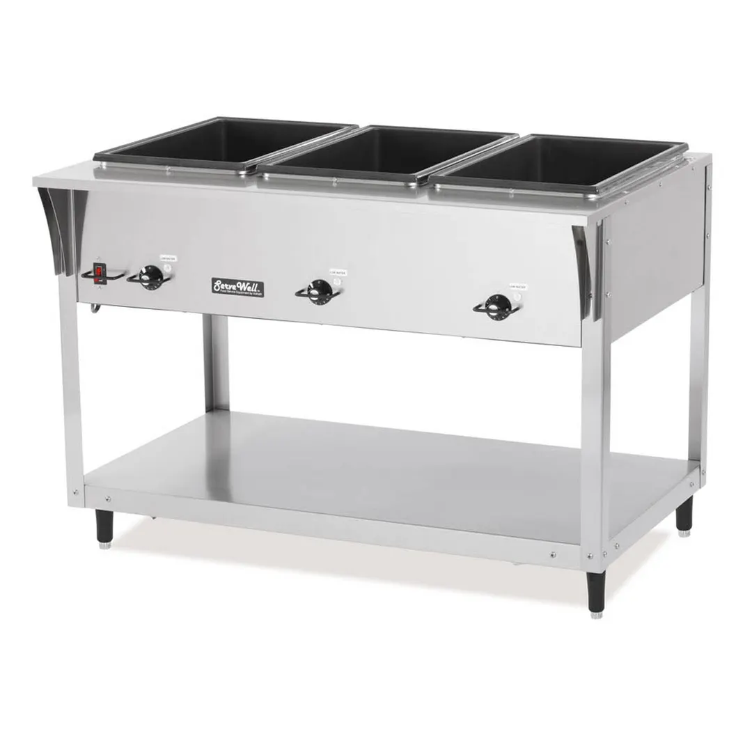 Vollrath 38203 46" Servewell® Electric (3) Sealed Well SL-Hot Food Table
