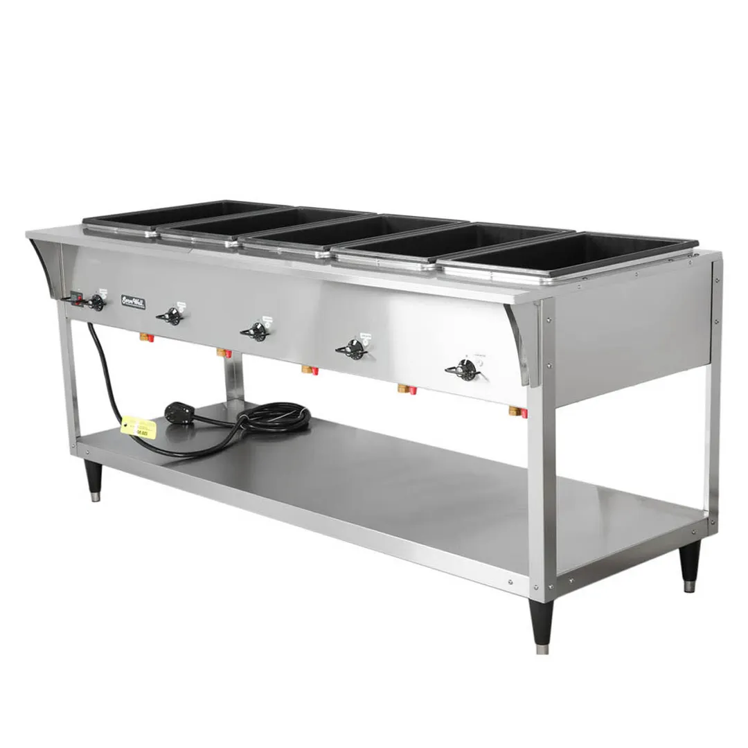 Vollrath 38205 76" Servewell® Electric (5) Sealed Well SL-Hot Food Table