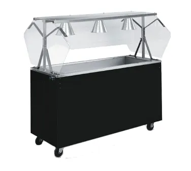 Vollrath 38713 46" 2-Series Affordable Portable™ Ice-cooled Cold Food Station, (3) Pan