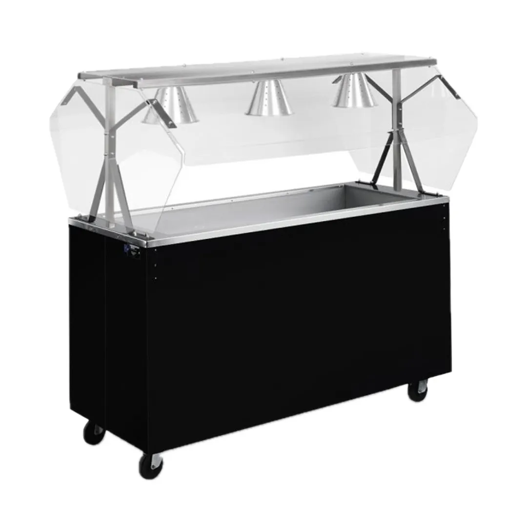 Vollrath 38736A 60" 2-Series Affordable Portable™ Ice-cooled Cold Food Station, (4) Pan