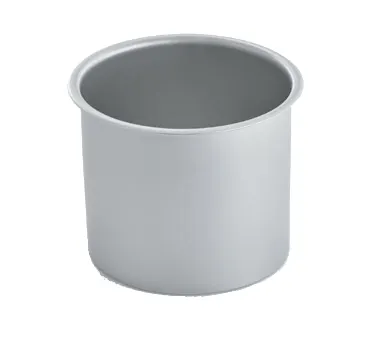 Vollrath 3Y0505 Garbage Waste Chute, 6-9/16" x 5" Deep, Round, 22 Gauge Stainless Steel, Made in USA