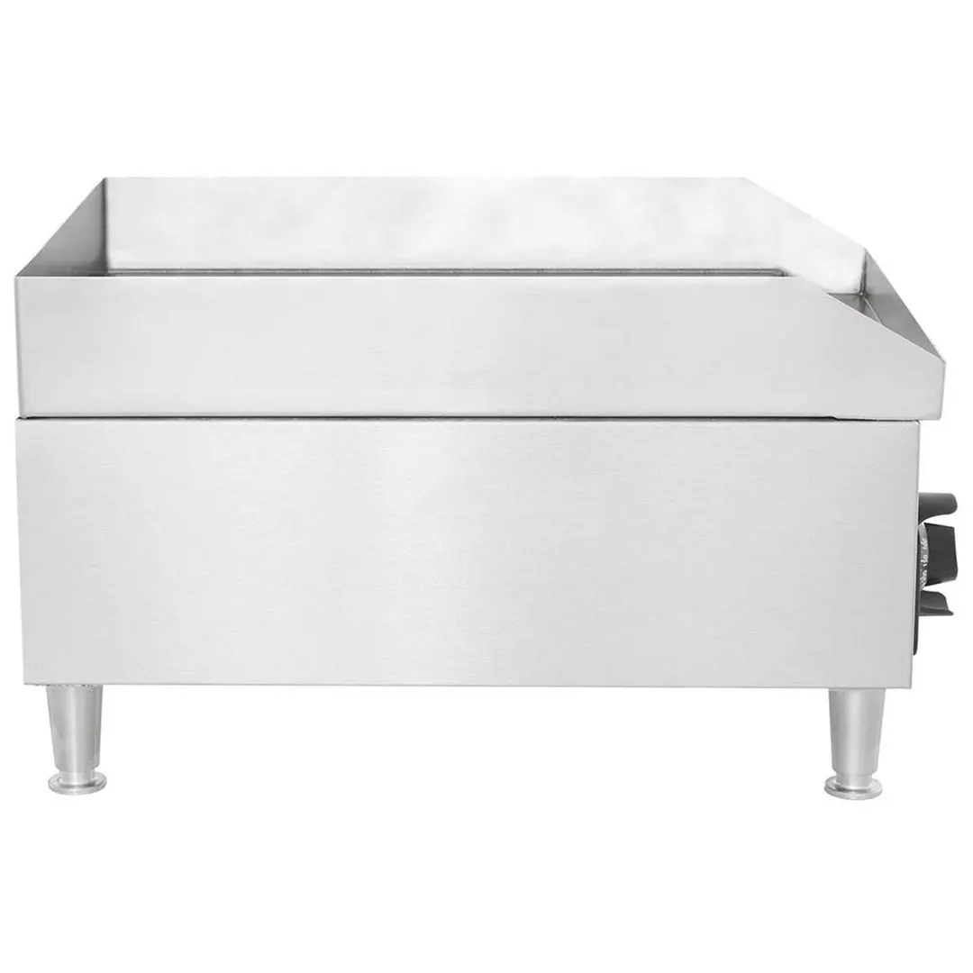 Vollrath 40715 14" Countertop Electric Griddle with 14.25" x 16.5" Surface, Thermostatic Controls, 120v/1ph