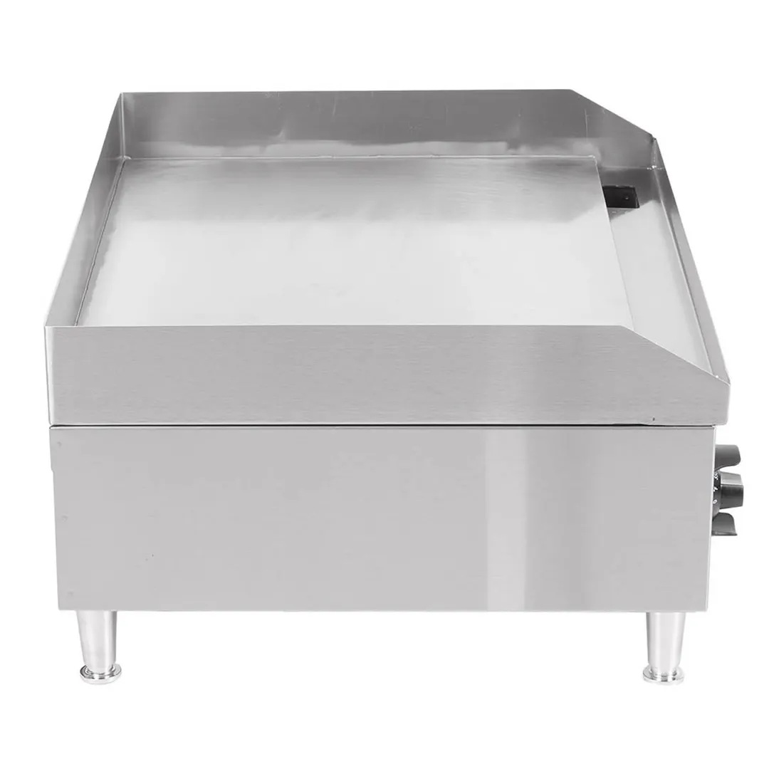 Vollrath 40716 24" Countertop Electric Griddle w/ 24" x 16.5" Surface, Thermostatic Controls, 220V/1ph