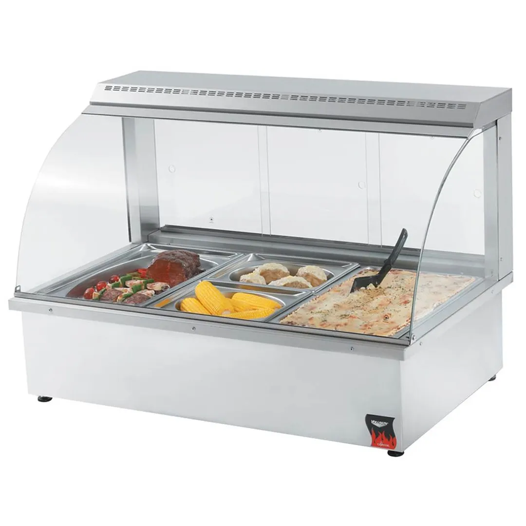 Vollrath 40732 43" Full Service Countertop Cayenne®Hot Food Display Case