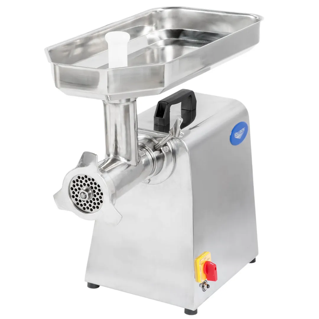 Vollrath 40744 Electric Meat Grinder, #22 Hub, 528 lbs/hr, 1.5 HP 110V, 2-1/4" Chute, Sausage, 1/8" & 5/16" Plates
