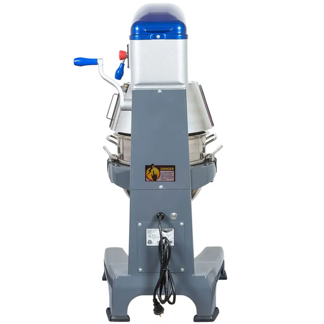 Vollrath 40758 30 qt Planetary Floor Mixer, #12 HUB, 3-Speed, 1 hp