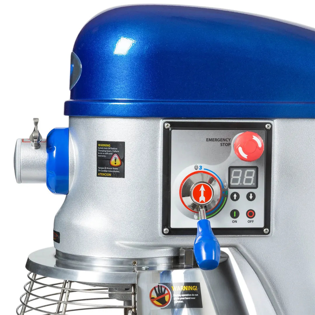Vollrath 40759 Floor Model 40 qt Planetary Mixer w/ Timer, Guard and Standard Attachments, #12 HUB, 3-Speed, 1-1/2 hp