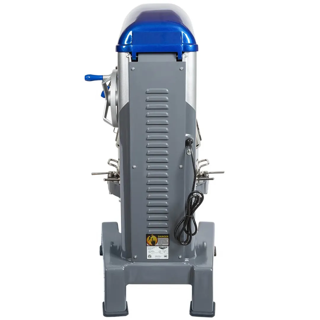 Vollrath 40760 Floor Model 60 qt Planetary Mixer w/ Timer, Guard and Standard Attachments, #12 Hub, 3-Speed, 2 hp