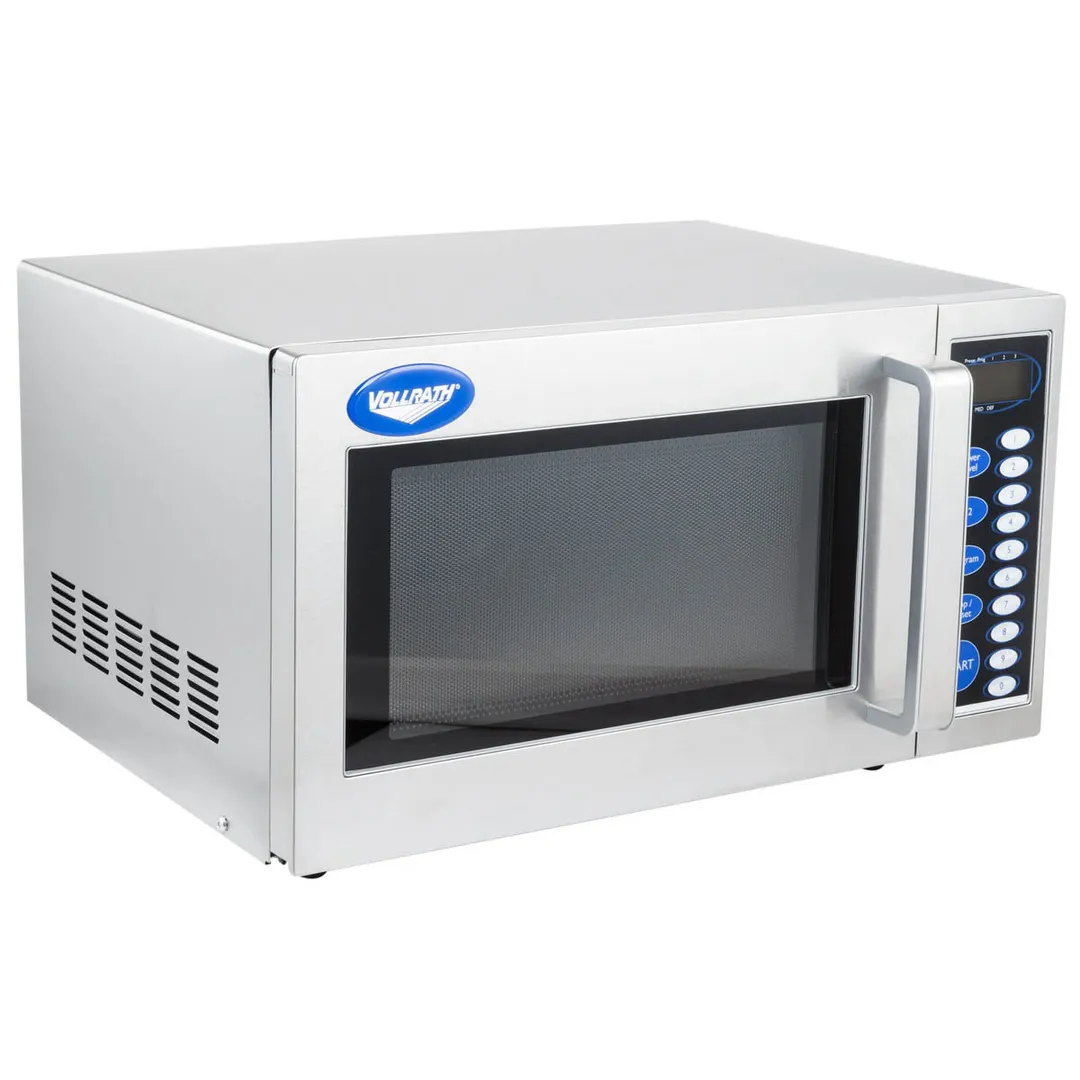 Vollrath 40819 Commercial Microwave Oven, 20-1/2"W X 12-1/4"H, .9 cu. ft.
