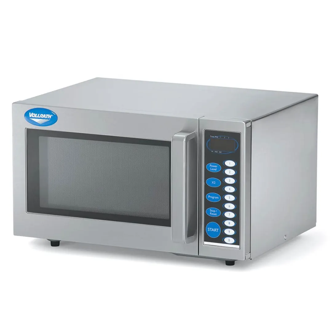 Vollrath 40819 Commercial Microwave Oven, 20-1/2"W X 12-1/4"H, .9 cu. ft.