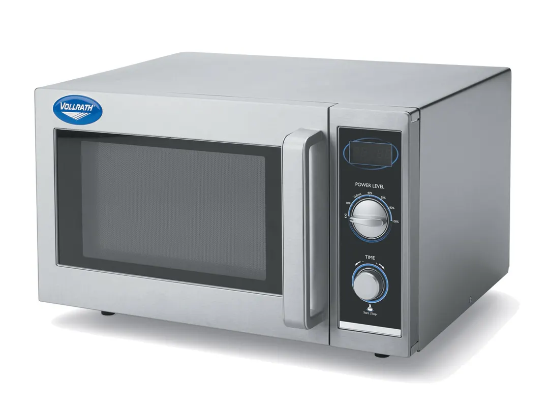 Vollrath 40830 Commercial Microwave Oven, 14-3/8"W X 13-1/8"D X 7-13/16"H, .9 cu. ft.