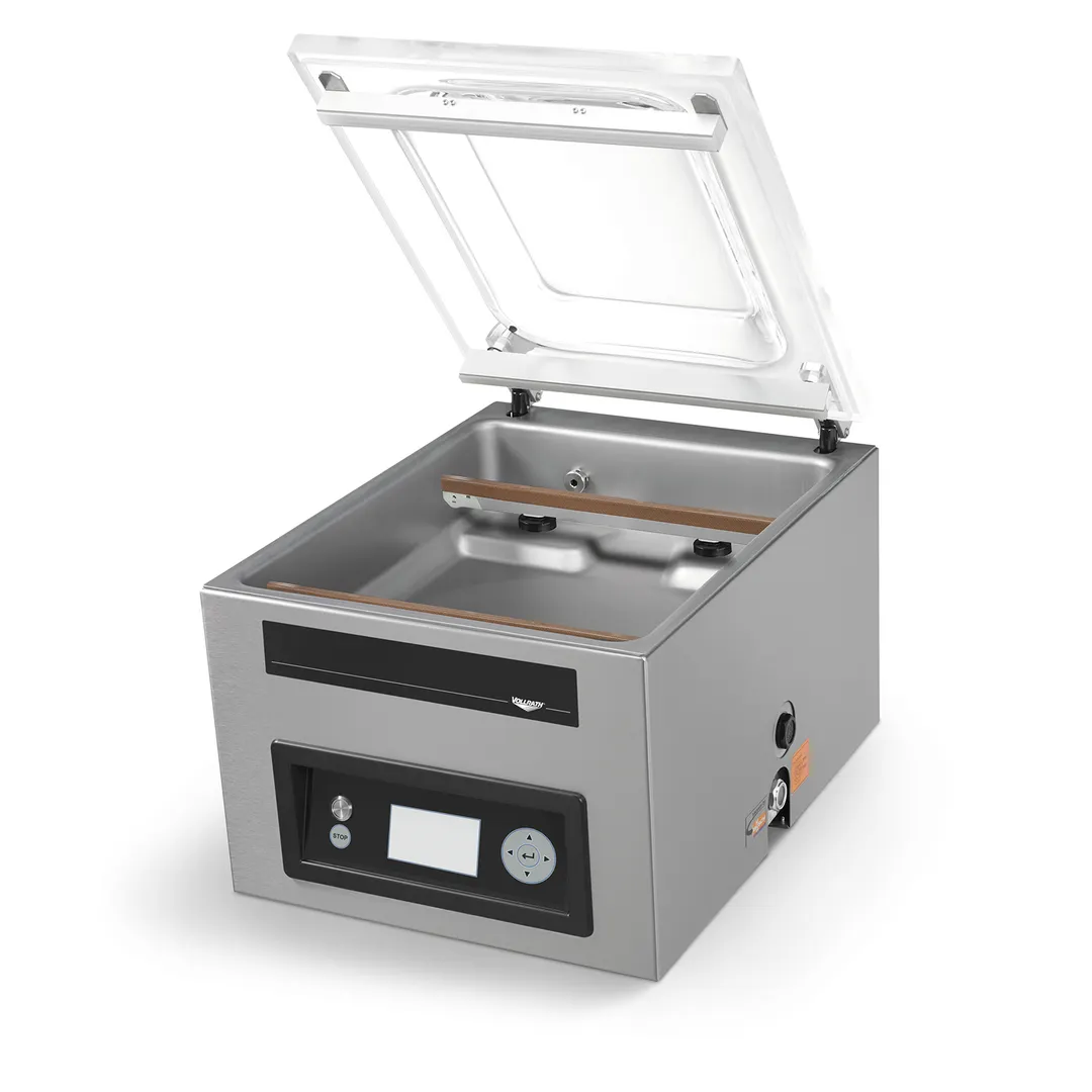 Vollrath 40834 Countertop Chamber Vacuum Packaging Machine with 16" Double Seal Bar