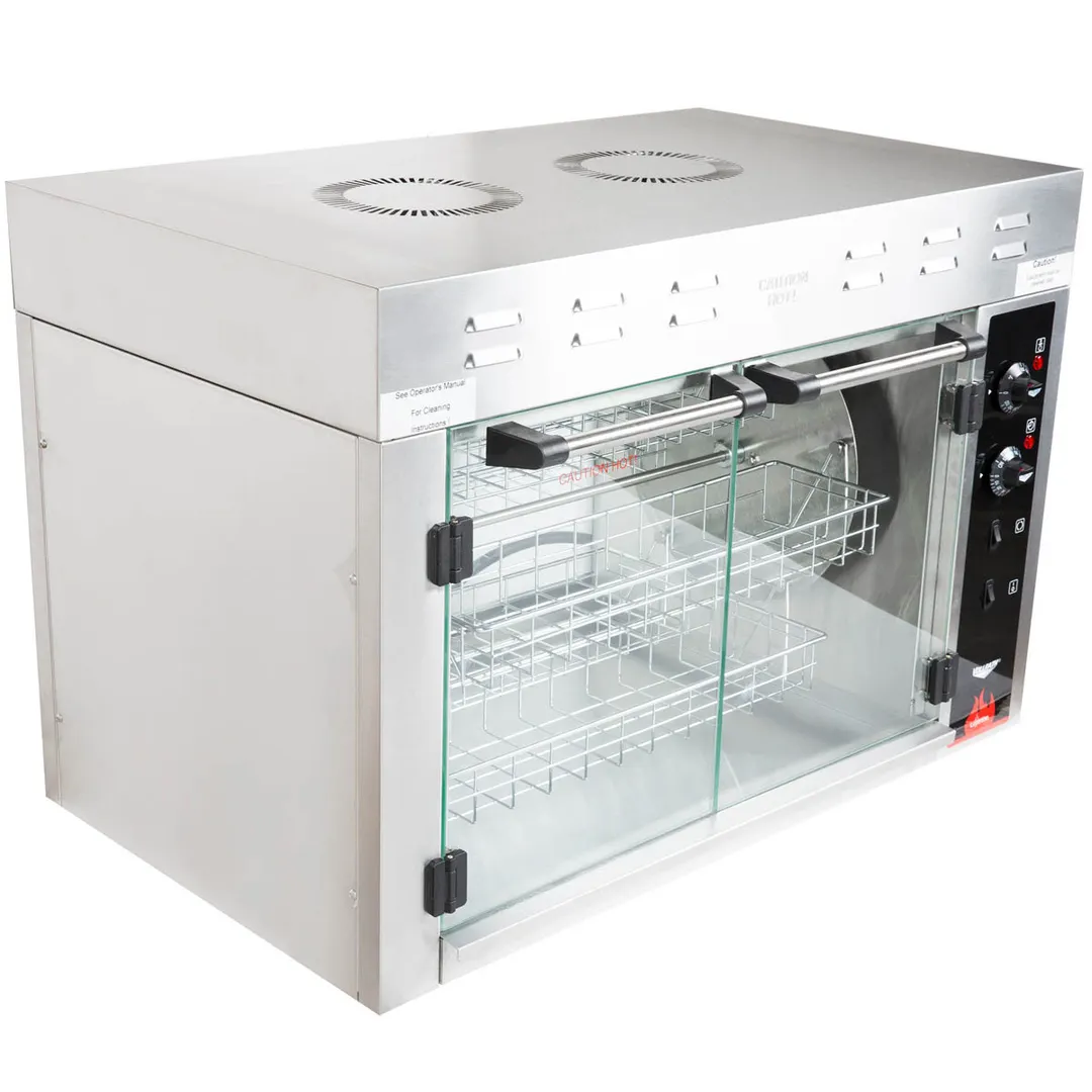 Vollrath 40841 Rotisserie Oven, Counter Top, Electric, (15) 3 Lb, Chickens