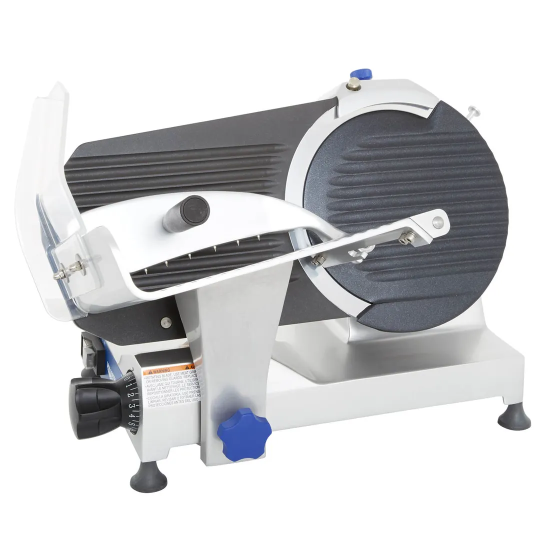 Vollrath 40950 Manual Feed Medium Duty Meat Slicer with 10" Blade, Belt Driven